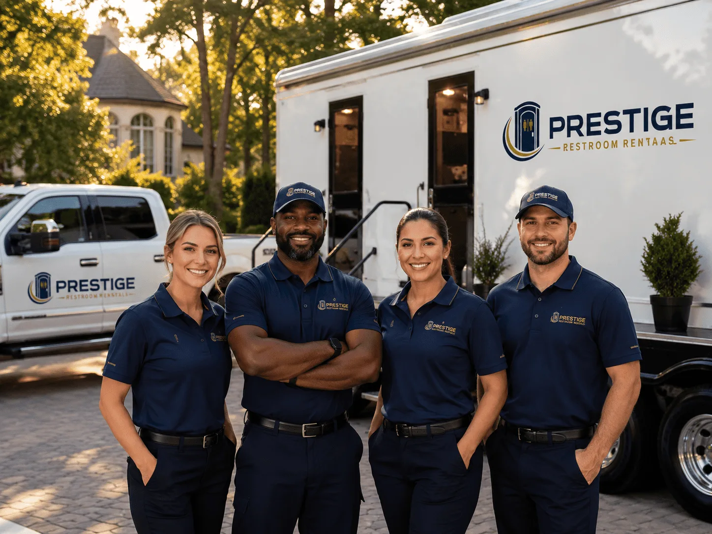 Trusted Luxury Portable Restrooms company in Robbins, CA